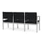 Lesro Lenox 3 Seat Tandem Seating W/ No Center Arms, 64.5 in W 24.5 in L 32 in H LS3101 - alternate 2